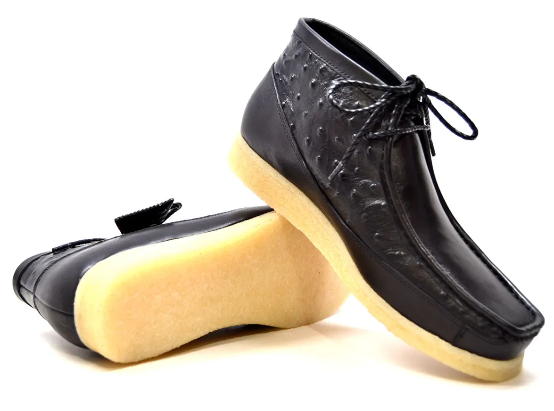 Walkers-Ostrich Shoe by British Collection - Elevate Your Style